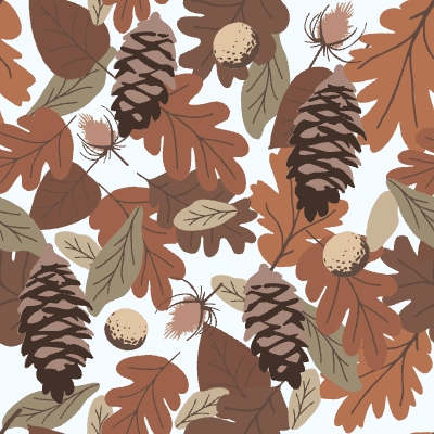 Autumn Element from Seamless Backgrounds Set