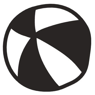 Ball Element from Doodles (Monochrome) Set