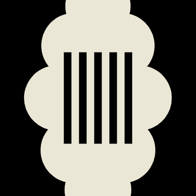 Ballon Lantern Line Element from Pop Tiles (Monochrome) Set