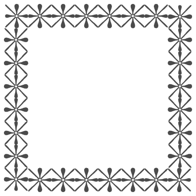 Baskerville Frame 5 Element from Vintage Frames (Ornamental Squares) Set