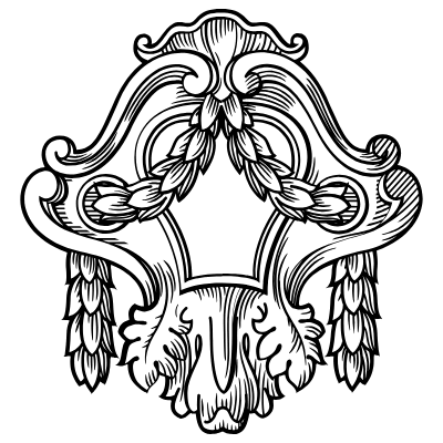 Baskerville Ornament 3 Element from Baskerville Ornaments Set