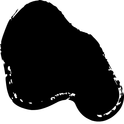 Bean Bent Element from Inky (Solid) Set