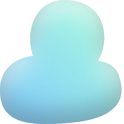 Bean Round Element from Inky (Gradient) Set