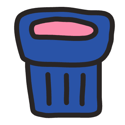 Bin Element from Doodles (Classic) Set