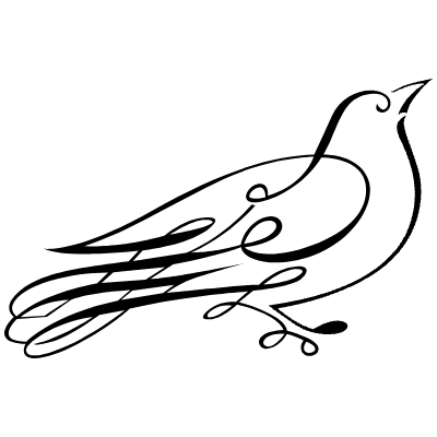 Bird Element from Flourishes Motifs Set