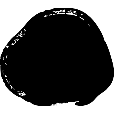 Blob Curve Element from Inky (Solid) Set