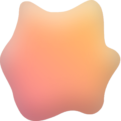 Blob Irregular Element from Inky (Gradient) Set