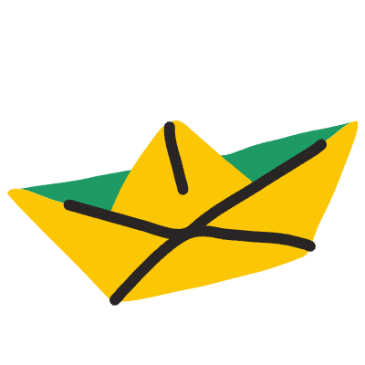 Boat Element from Doodles (Flat) Set