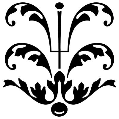 Bodoni Frame Element 12 Element from Bodoni Ornaments Set