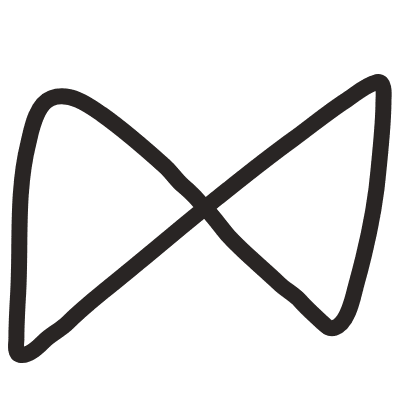 Bow 2 Element from Doodles (Monochrome) Set