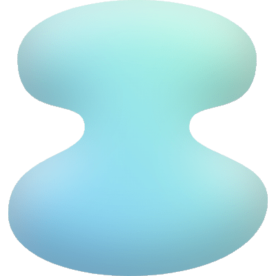 Bow Round Element from Inky (Gradient) Set