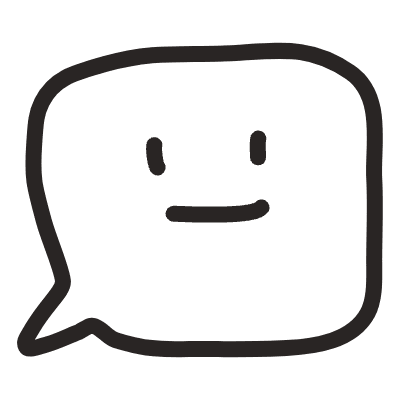 Bubble 3 Element from Doodles (Monochrome) Set