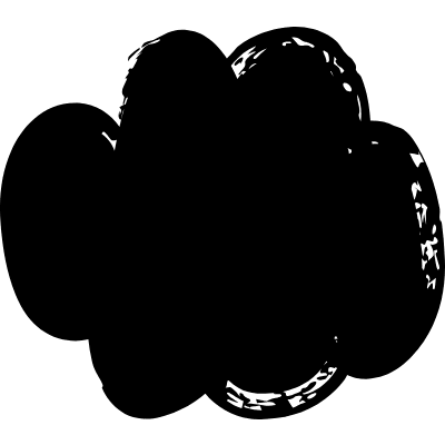 Bubble Quad Cloud Element from Inky (Solid) Set