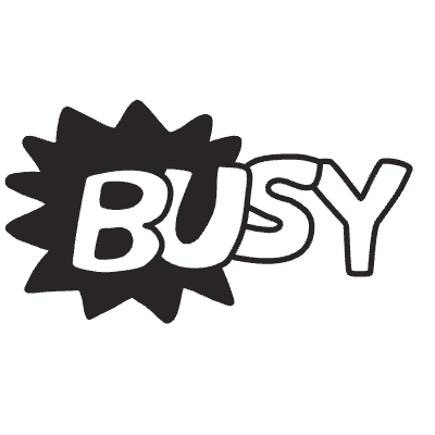 Busy Element from Doodles (Monochrome) Set