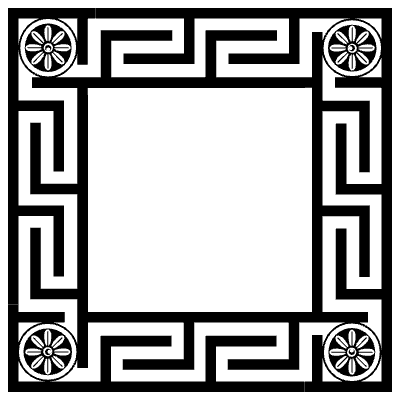 Caslon Frames 2 Element from Vintage Frames (Ornamental Squares) Set