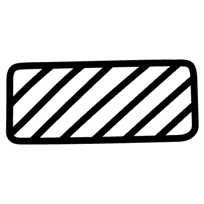 Censorship Horizontal Element from Annotations (Variable Thickness Style) Set