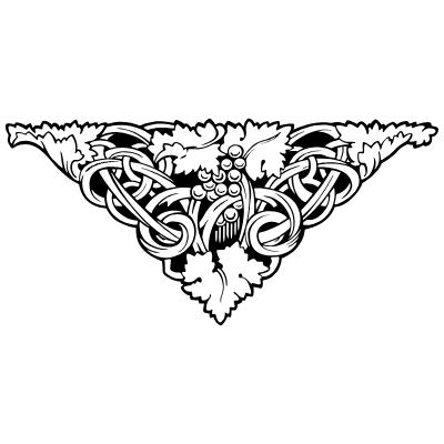 Centered Ornament 6 Element from Art Nouveau Motifs Set