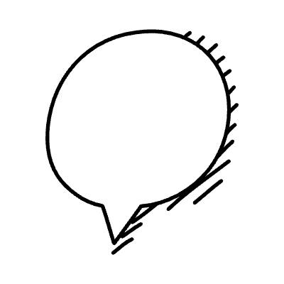 Chat Bubble Circle Small Point Shadow Non Filled Line Element from Bubbles (Variable Thickness Style) Set