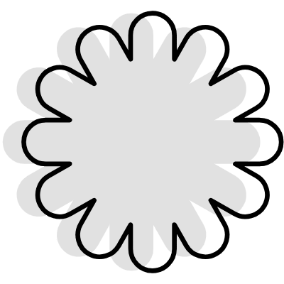 Circle Flower Element from Geometrica (Combo) Set