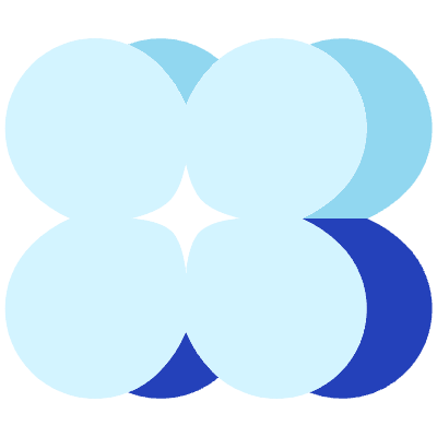 Circle Flower Element from 3D Motifs (Flat) Set