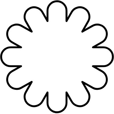 Circle Flower Element from Geometrica (Duo) Set