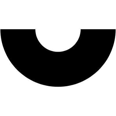 Circle Half Element from Geometrica (Solid) Set