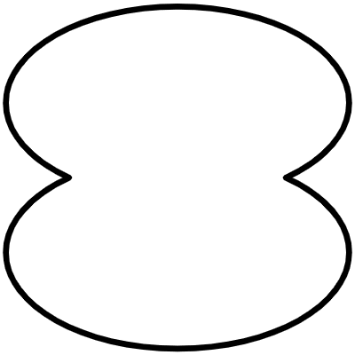 Circle Oval Stone Element from Geometrica (Line) Set