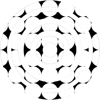 Circle Point Target Element from Geometrica (Texturized) Set