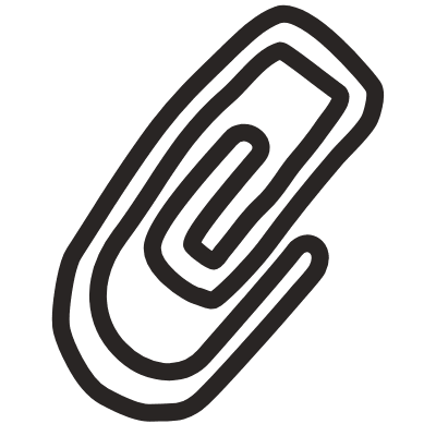 Clip 1 Element from Doodles (Monochrome) Set