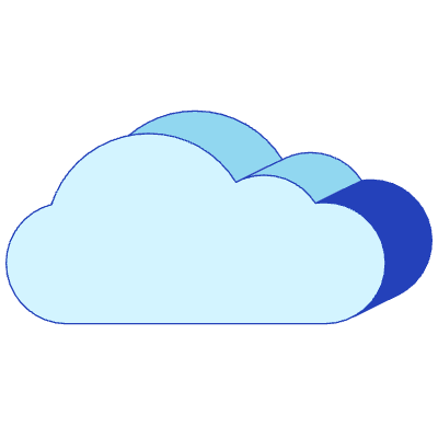 Cloud 1 Element from 3D Motifs (Duo) Set