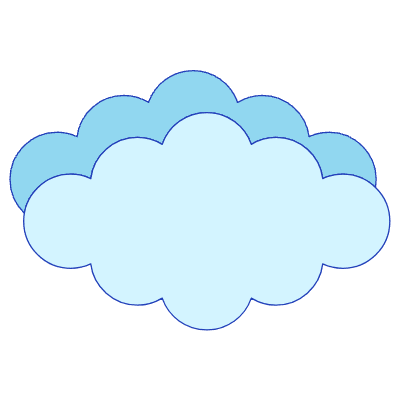 Cloud 4 Element from 3D Motifs (Duo) Set