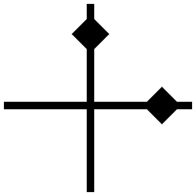 Corner Arrow Vintage 3 B Element from Corners Ornaments Set