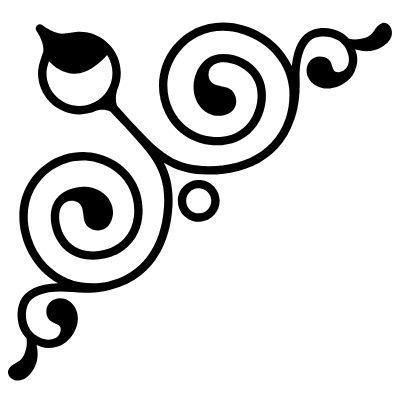 Corner Vignette Vintage 25 A Element from Corners Ornaments Set