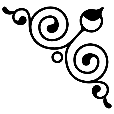 Corner Vignette Vintage 25 B Element from Corners Ornaments Set