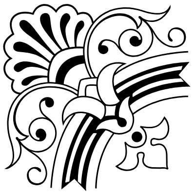 Corner Vignette Vintage 52 A Element from Corners Ornaments Set