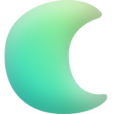 Crescent Soft Element from Inky (Gradient) Set