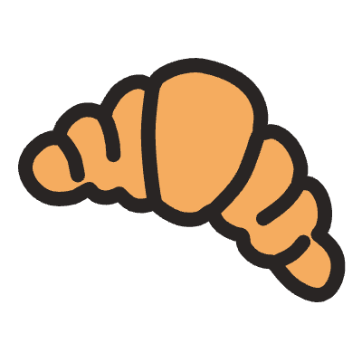 Croissant Element from Doodles (Classic) Set