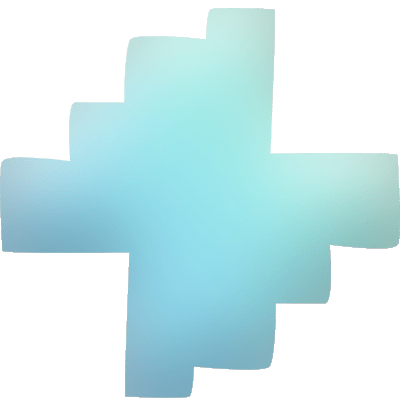 Cross Block Bow Element from Inky (Gradient) Set