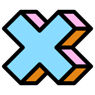 Cross False Element from 3D Fun (Pop) Set