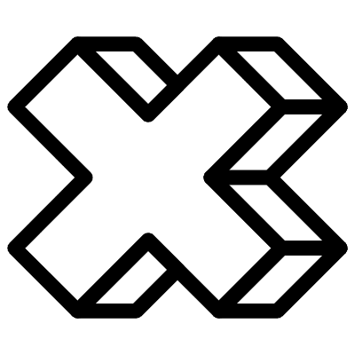 Cross False Element from 3D Fun (Line) Set