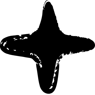 Cross Thin Sparkle Element from Inky (Solid) Set