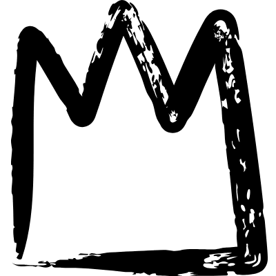 Crown Shape Sharp Element from Inky (Brushes) Set