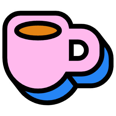 Cup Coffee Element from 3D Fun (Pop) Set