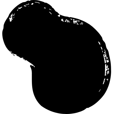 Curve Blob 2 Element from Inky (Solid) Set