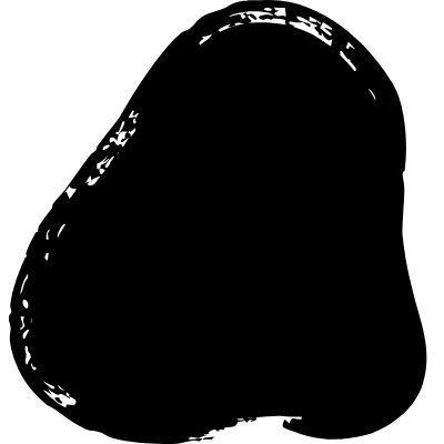 Curve Blob 3 Element from Inky (Solid) Set