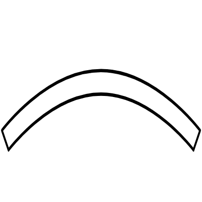 Curve Line Element from Geometrica (Duo) Set