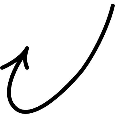 Curve Line Arrow 3 Element from Arrows (Variable Thickness Style) Set