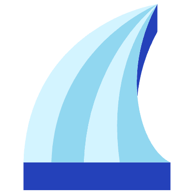 Curve Rainbow Way 2 Element from 3D Motifs (Flat) Set