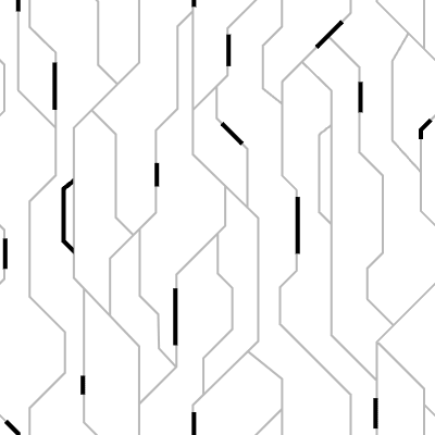 Cyber Abstract Background 12 Element from Cyber Patterns (Monochrome) Set