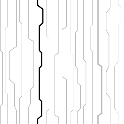 Cyber Abstract Background 22 Element from Cyber Patterns (Monochrome) Set